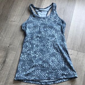 Women's Nike Dri-Fit Digital Tank Top Blue Navy - Small